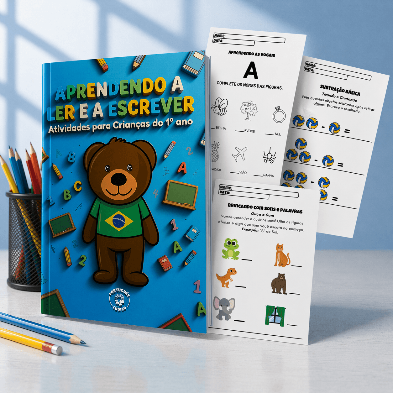 Criativo do ebook Aprendendo a Ler e a Escrever